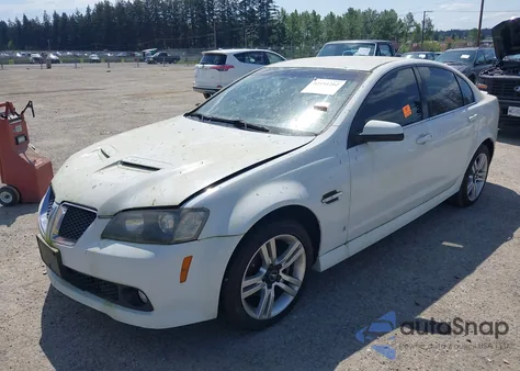 2008 Pontiac G8 from USA, damaged, VIN 6G2ER57788L136423